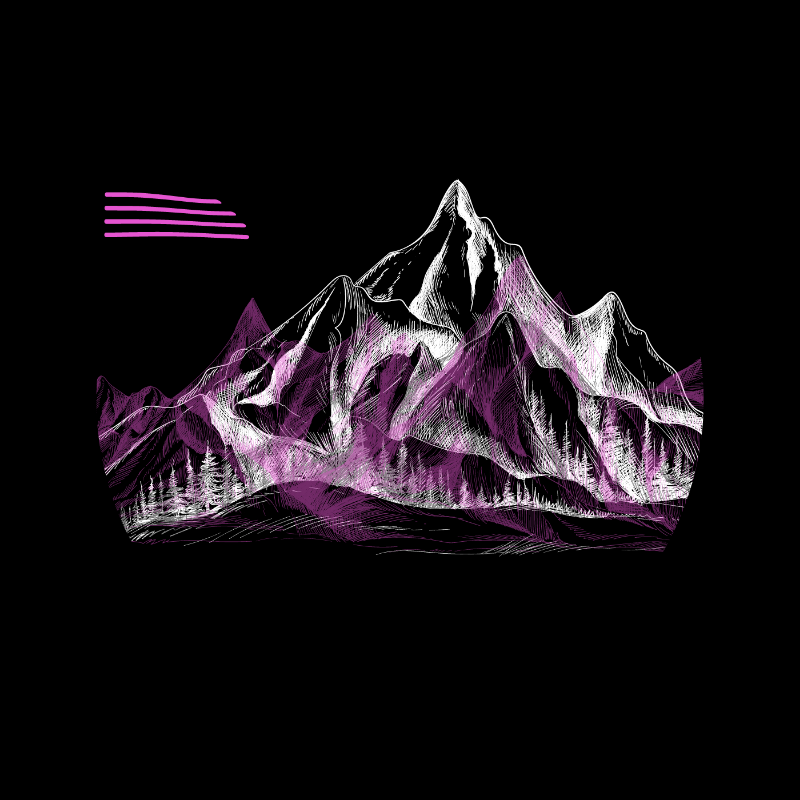 There is never just one peak on a mountain #20 static token preview
