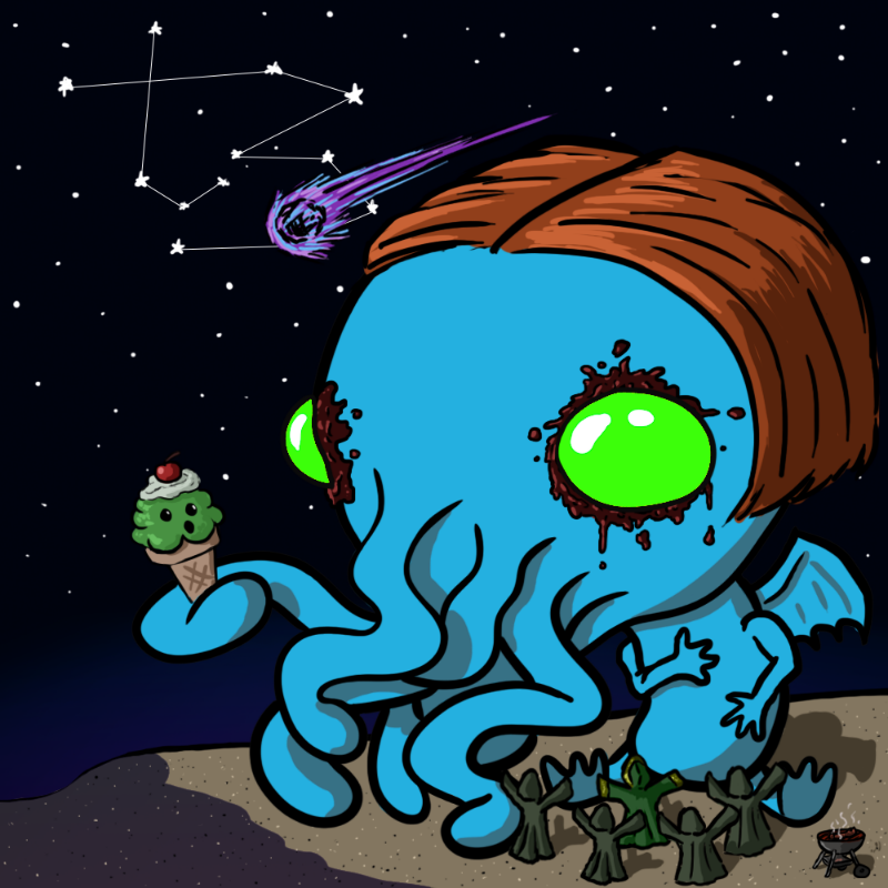 Chibi-thulhu #3 static token preview