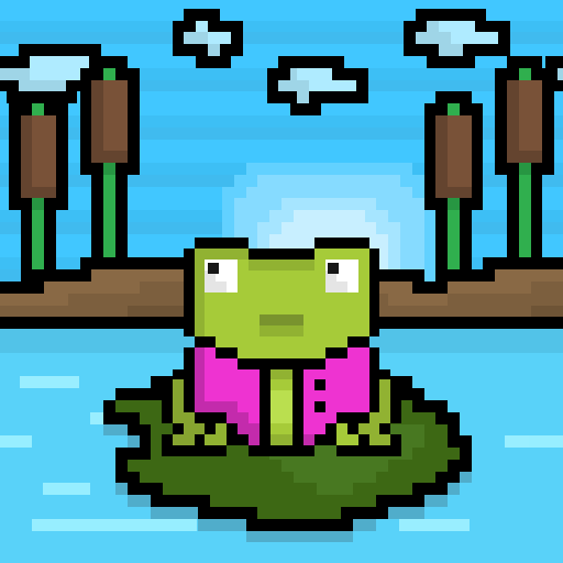 Pixel Frogs #7 static token preview