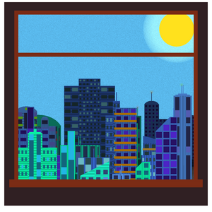 A view to a city project preview