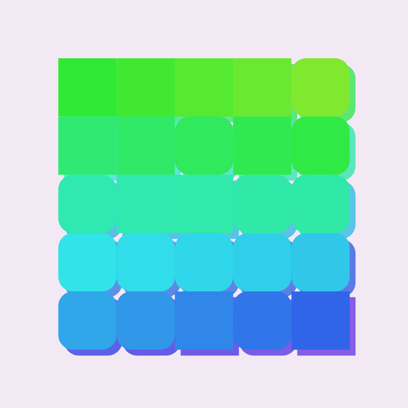 Colored blocks #15 static token preview