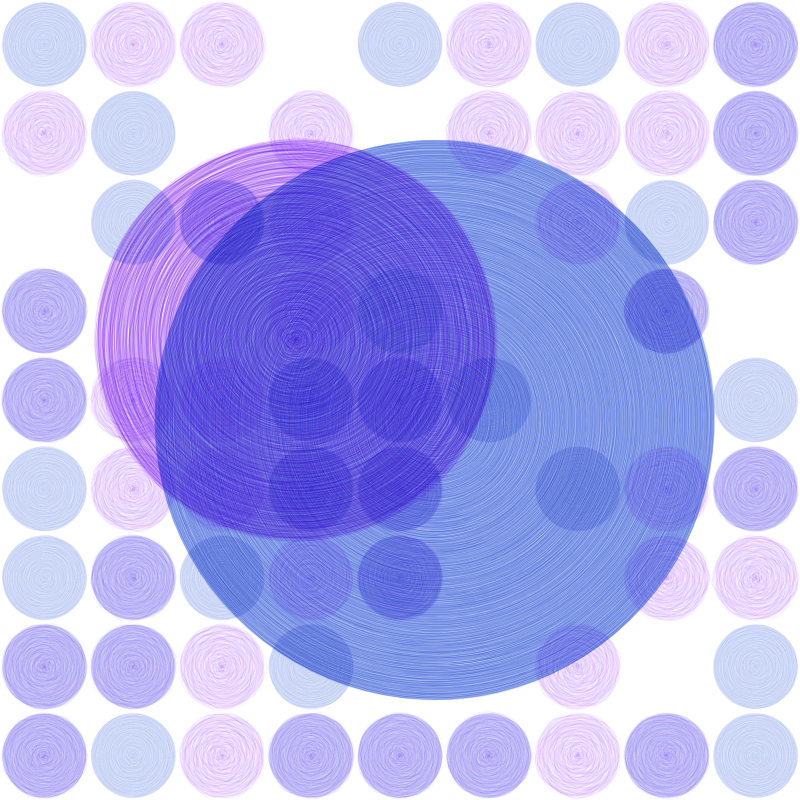 Brushed Circles #13 static token preview