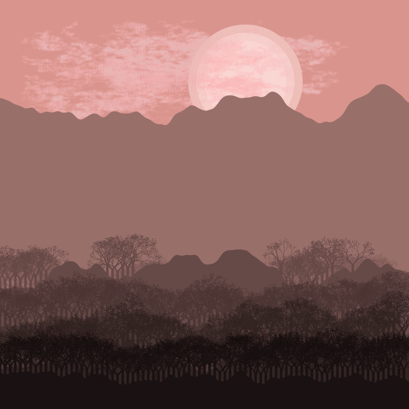 Generative Mountains #22 static token preview