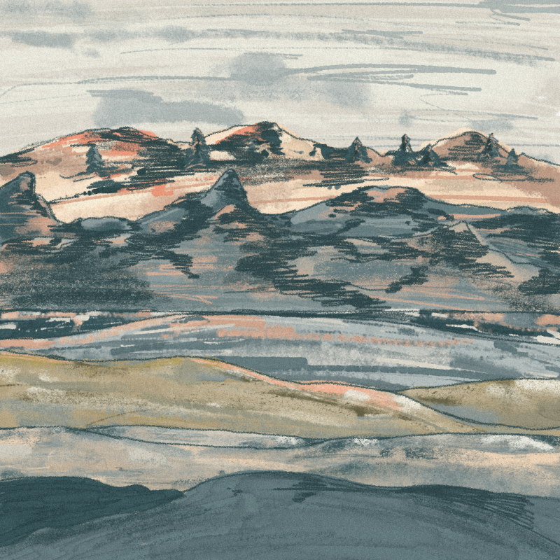 Postcard From The Mountains #19 static token preview