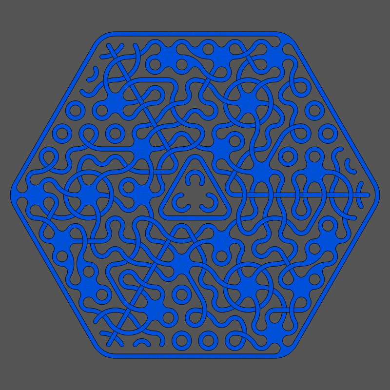 Threefold Symmetry - Dark Variations #467 static token preview