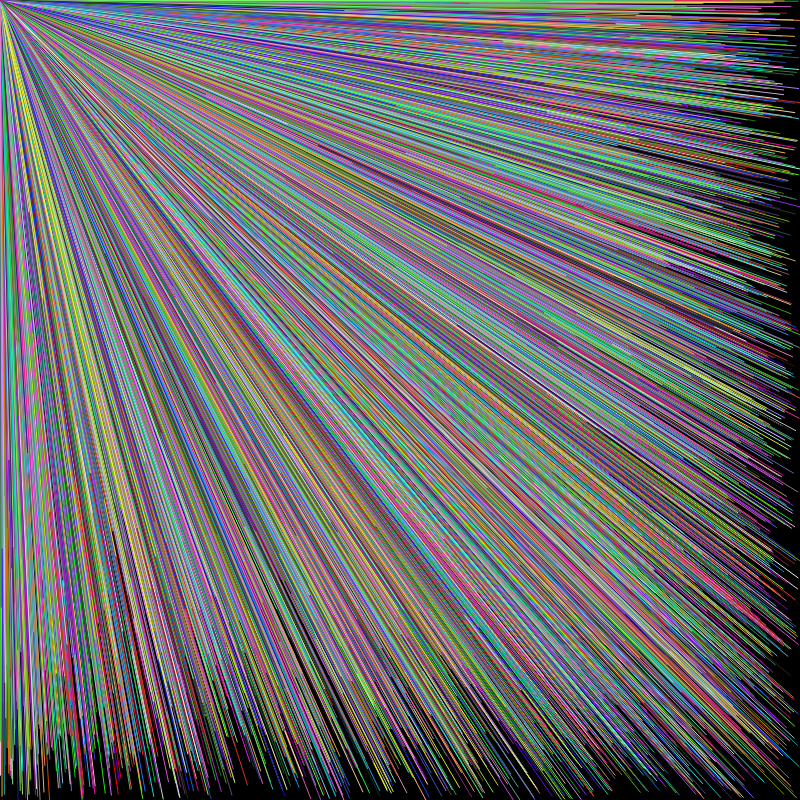 Colorful Lines #24 static token preview