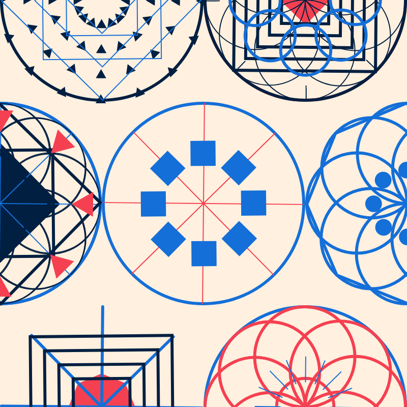 Geometric Harmony #8 static token preview