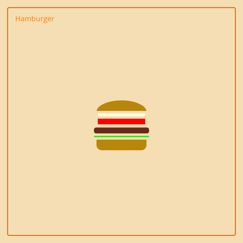 HAMBURGER!! #19 static token preview