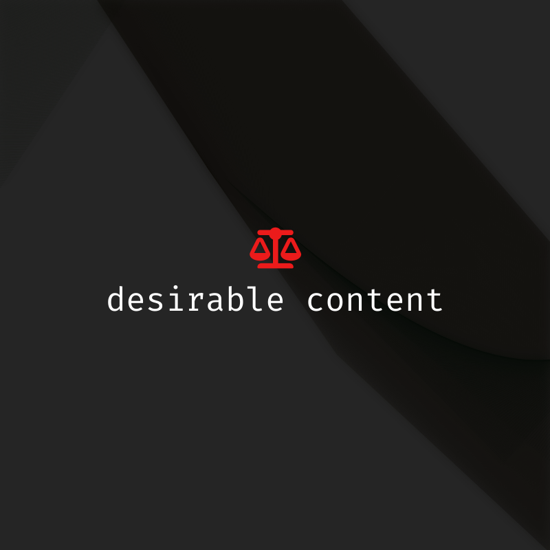 desirable content #24 static token preview
