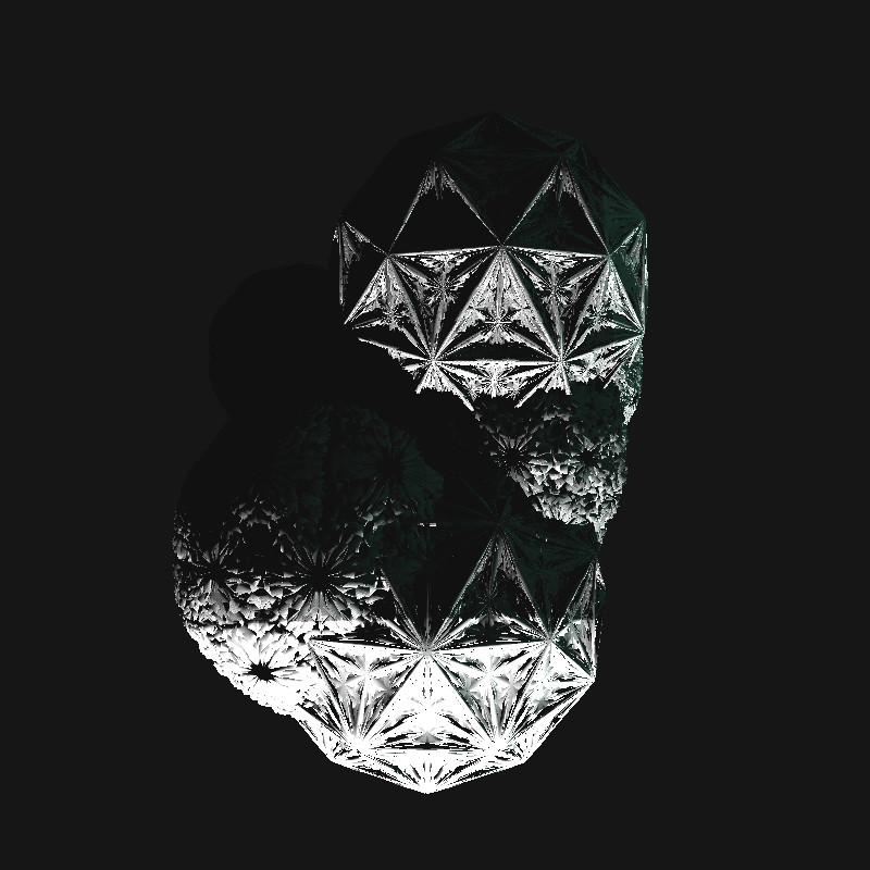 Digital Gothic: Glitching Blobs #8 static token preview