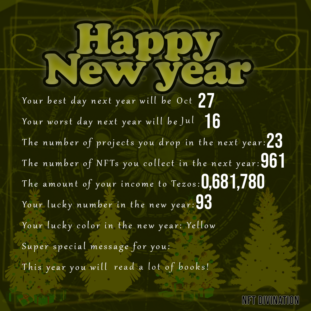 NFT Divination #21 static token preview