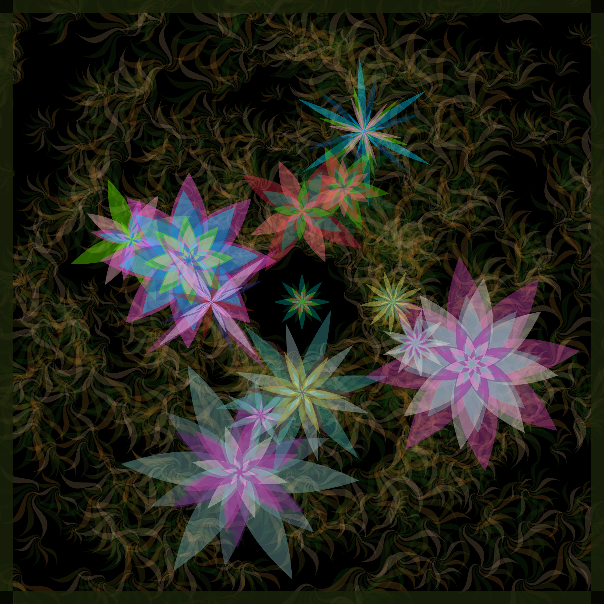 Bezier Garden #11 static token preview