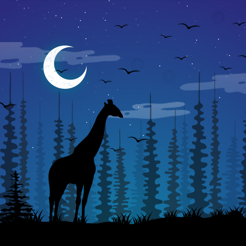 We Care... Giraffe #4 static token preview