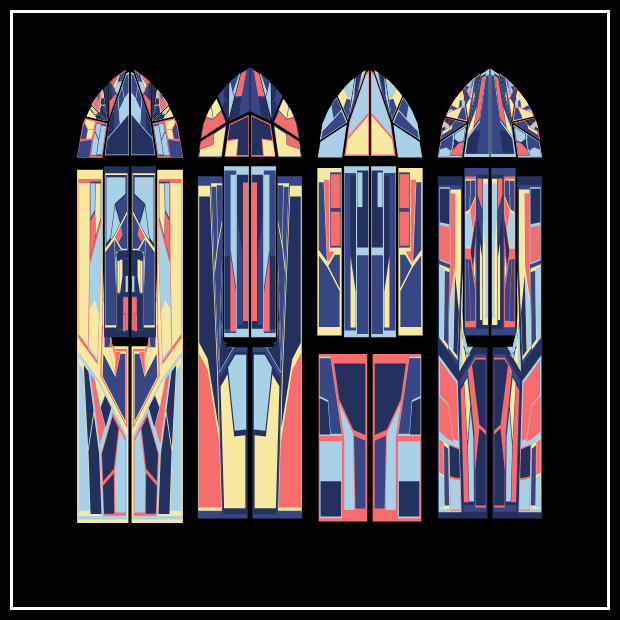 Stained glass #117 static token preview