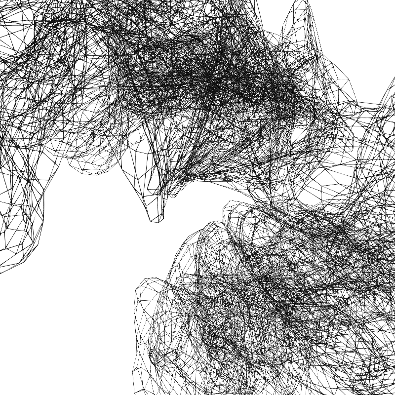 Chaotic Lines #12 static token preview