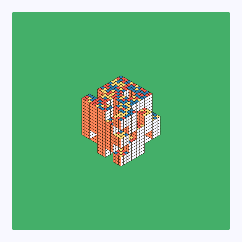 Rubik’s Fortress II #7 static token preview