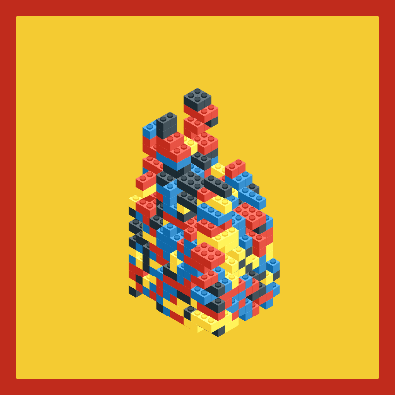 Lego Tower #18 static token preview