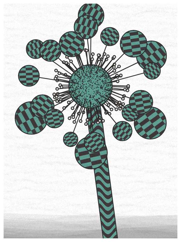 Abstract Dandelion #9 static token preview