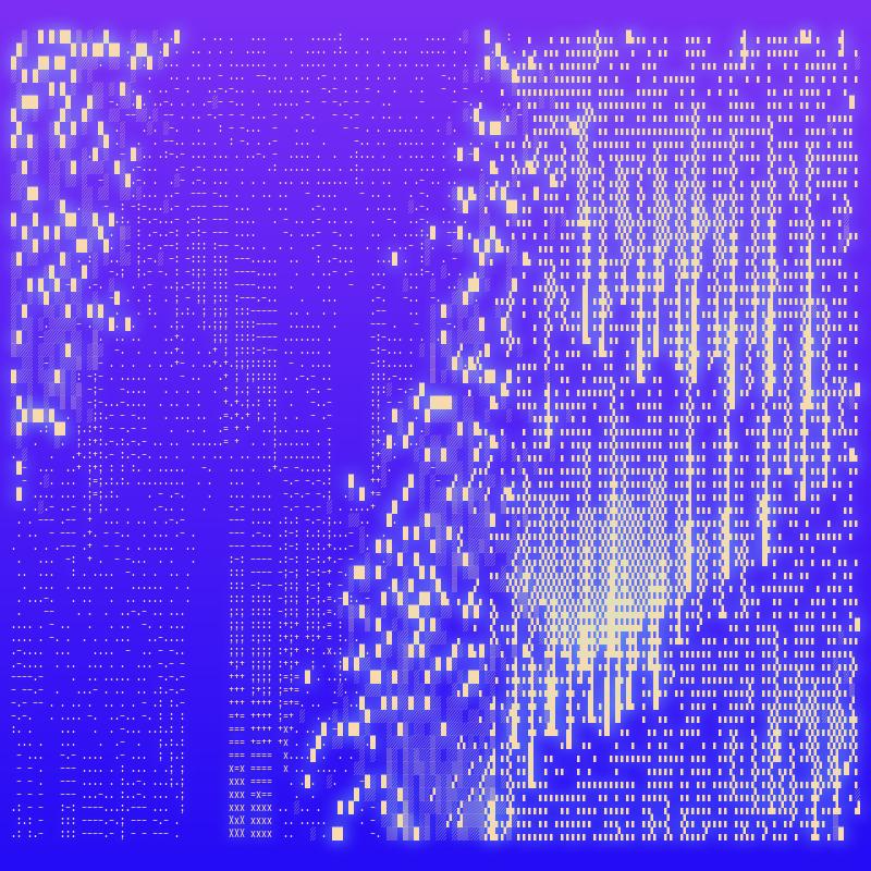 ASCII-SCAPE #12 static token preview