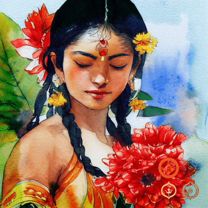 Indian Girl #2 static token preview