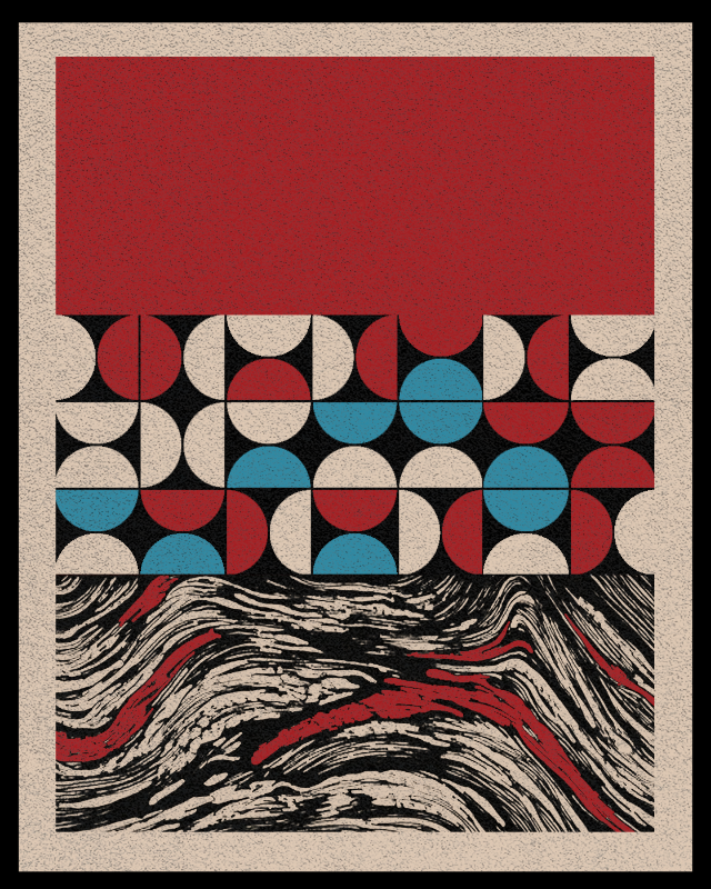 Bauhaus art #red #10 static token preview