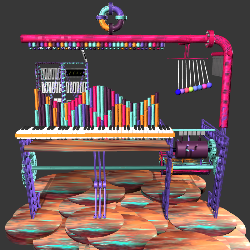 Music Machine 2023 #10 static token preview