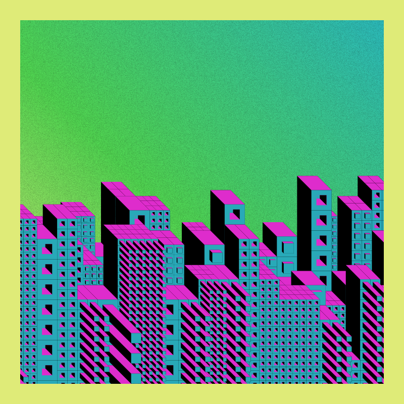 Cube City - Upside Down #23 static token preview