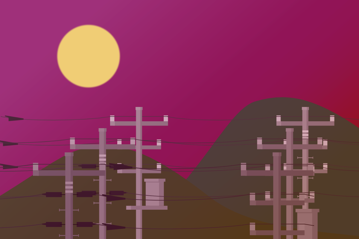電柱-electricity pole- #1 static token preview