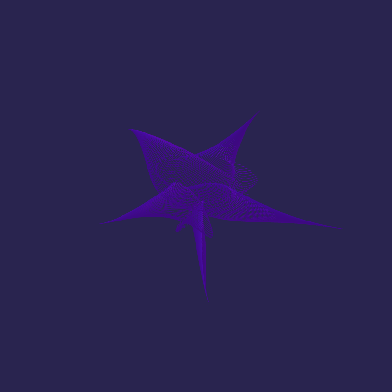 Bezier Jellyfish #5 static token preview
