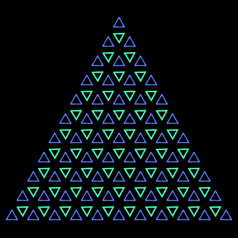 Your Brain on Triangles #57 static token preview
