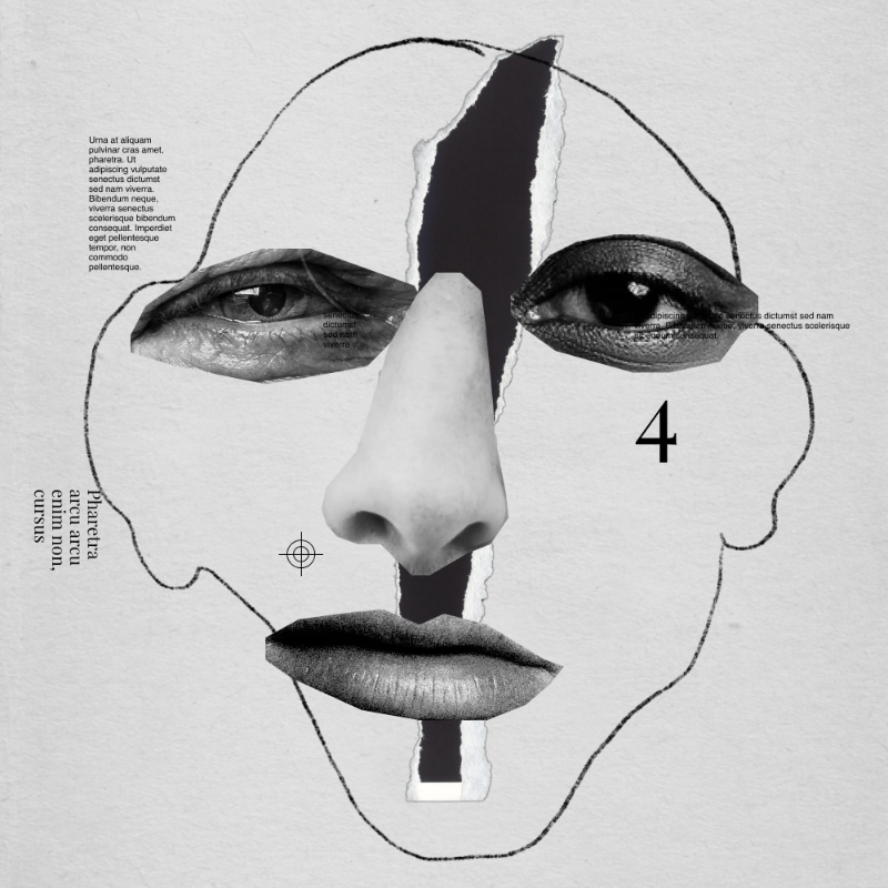 Collage faces #22 static token preview