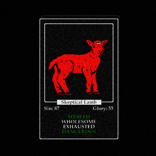 SACRIFICIAL LAMBS #5 static token preview