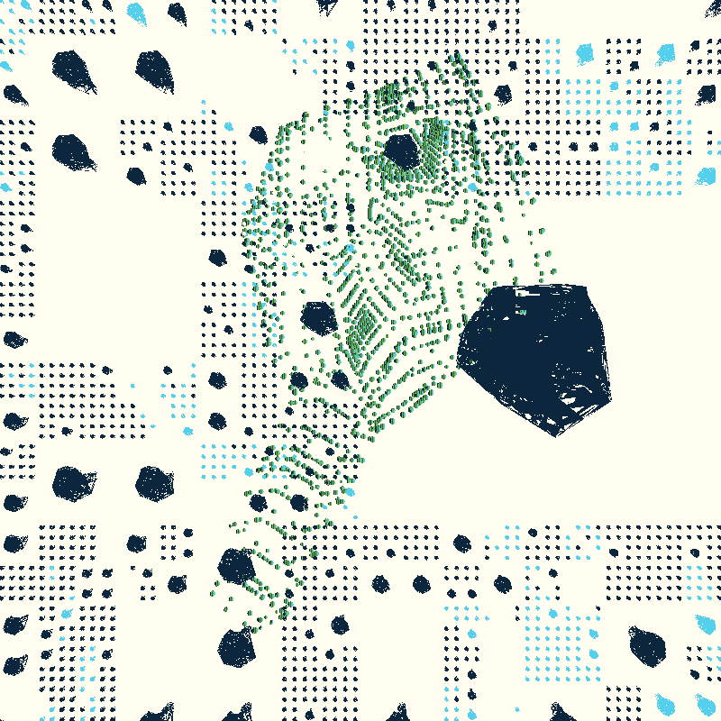 Floral Cells #9 static token preview