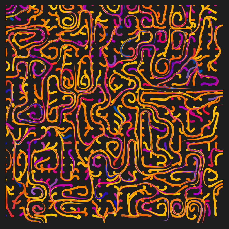Mayan Strokes #8 static token preview