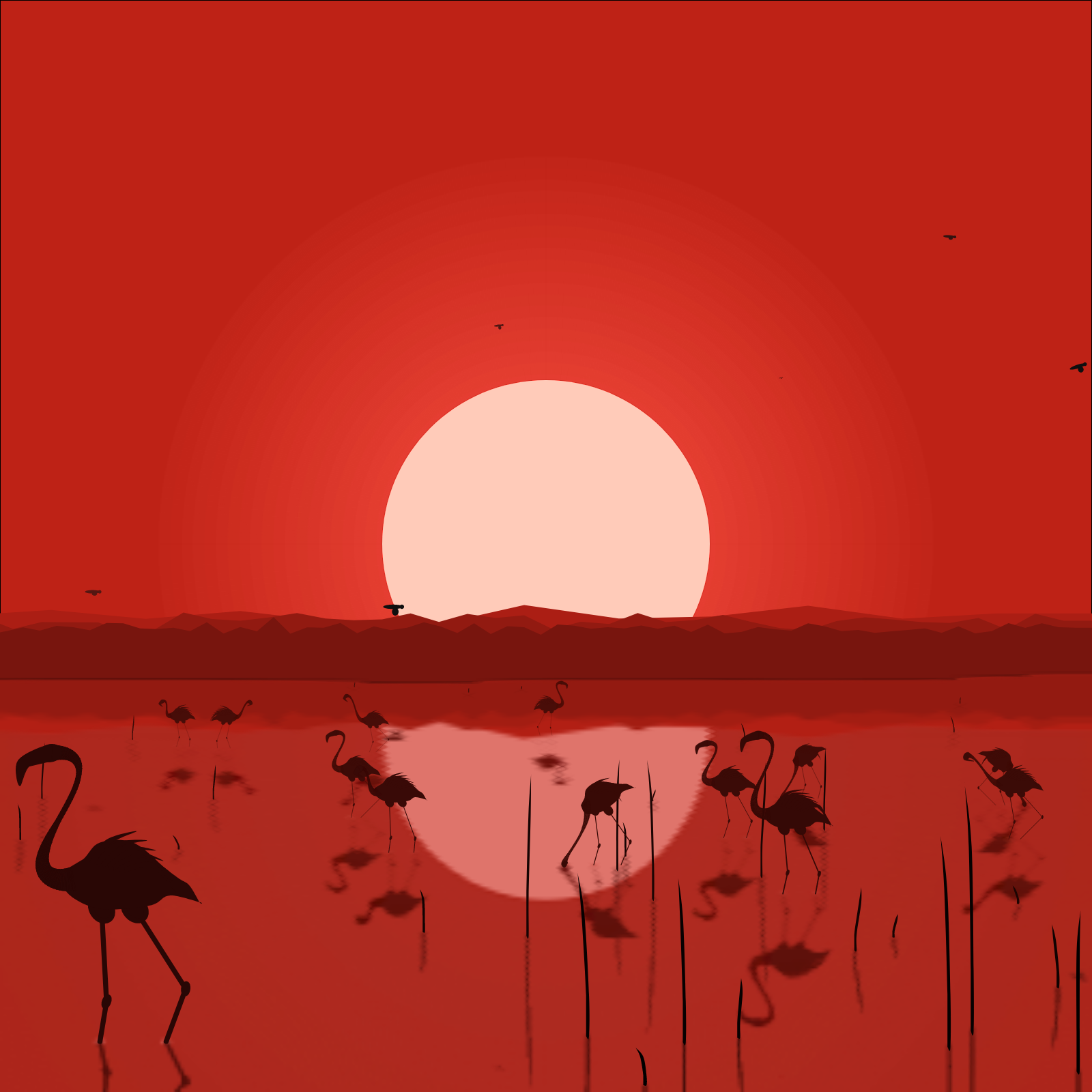 Flamingo Delta #15 static token preview