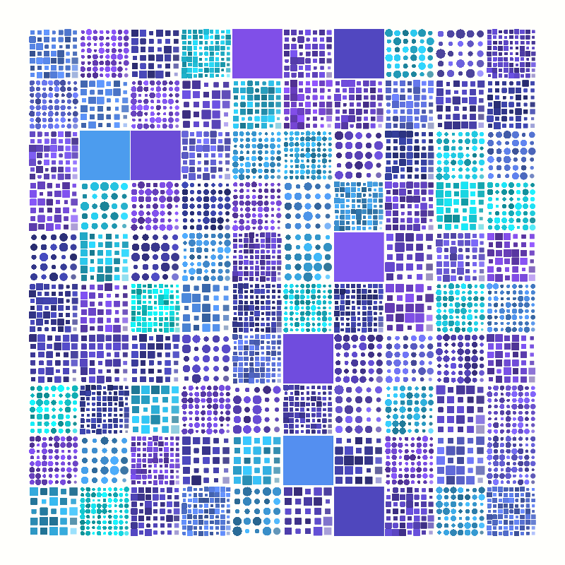 Pastel Grid #2 static token preview