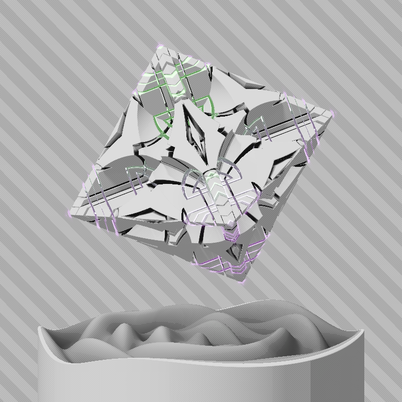 Fractal Hash v2 #22 static token preview