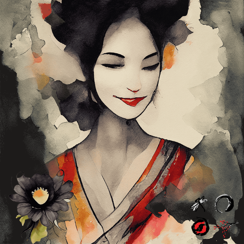 calm geisha #1 static token preview