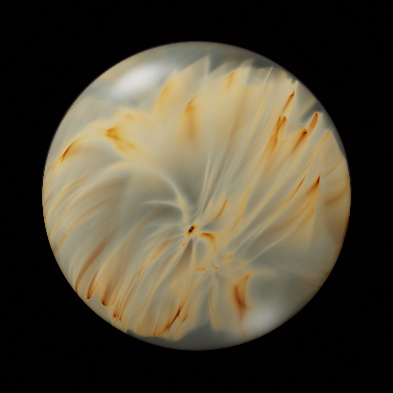 Fractal Marbles #8 static token preview