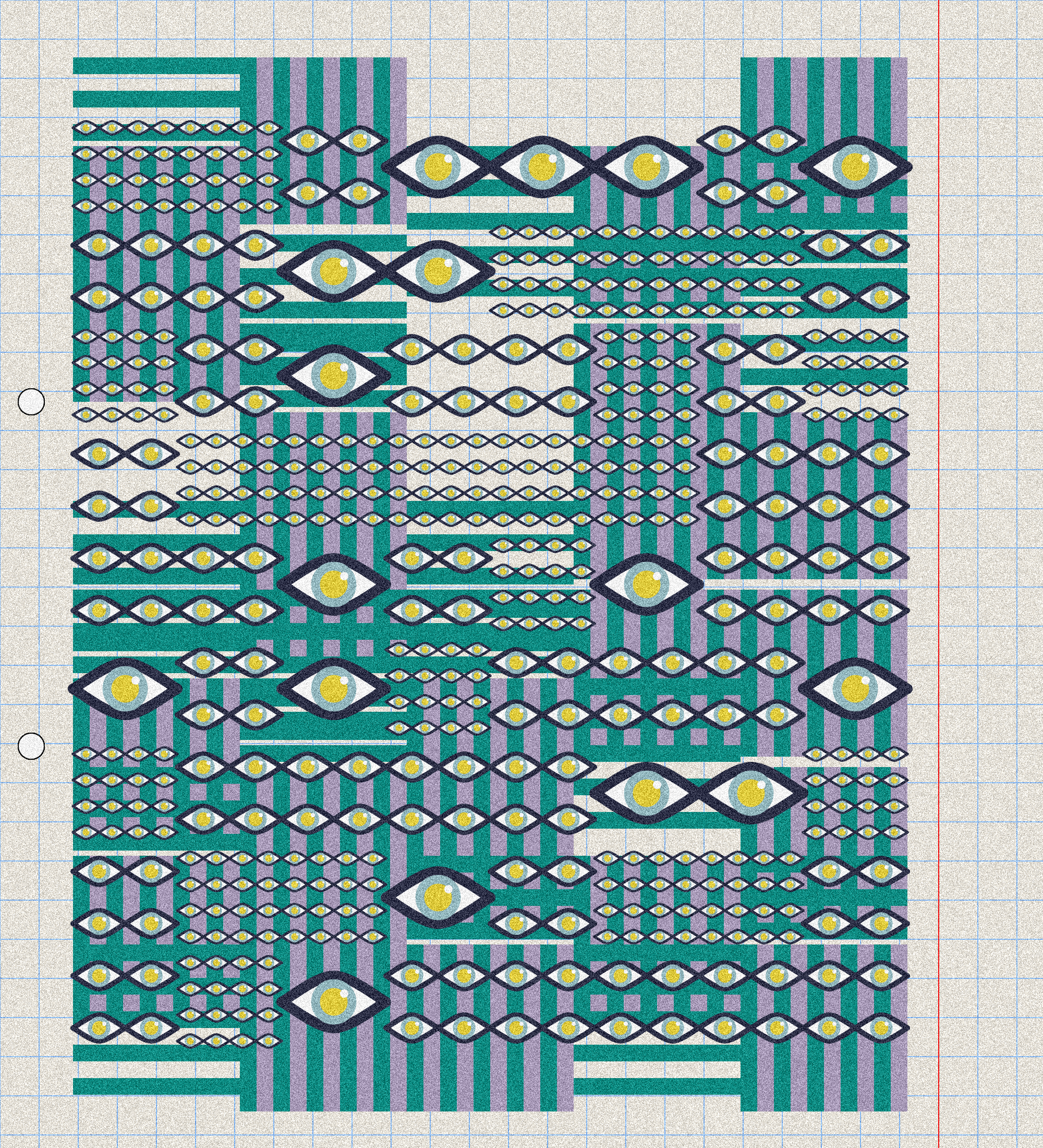 sketchbook page 10: surveillance #9 static token preview