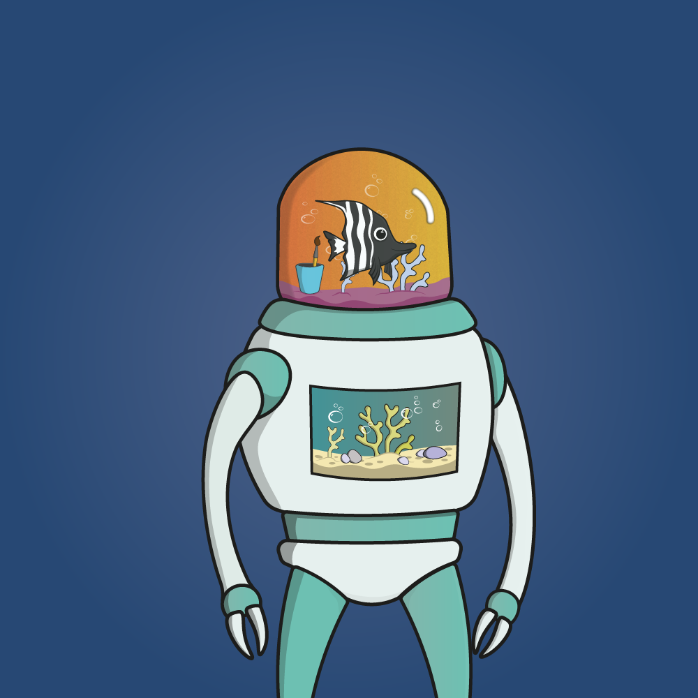 Terrestrial Fish #8 static token preview
