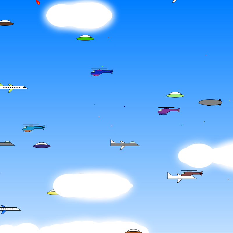 Busy Skies #21 static token preview