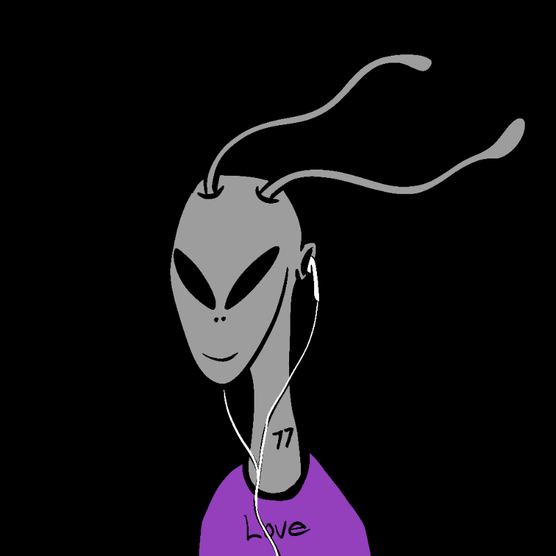 Alien Visitors #2 #2 static token preview