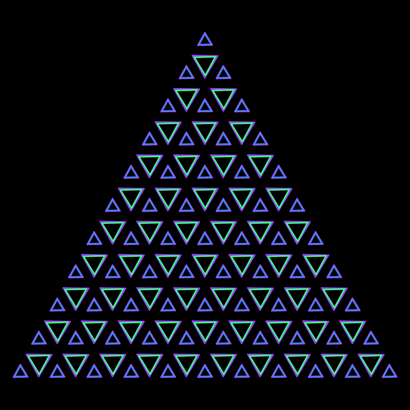 Your Brain on Triangles #2 static token preview