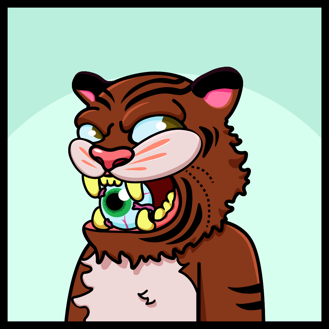 TIGERS Bored Club #12 static token preview