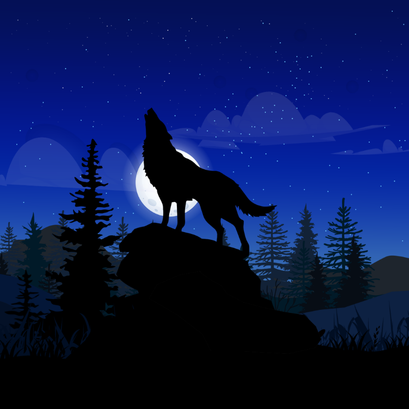 We Care...Wolf #7 static token preview