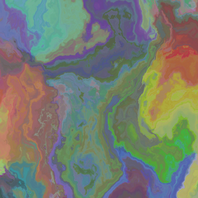 Water Colours in the Rain #6 static token preview
