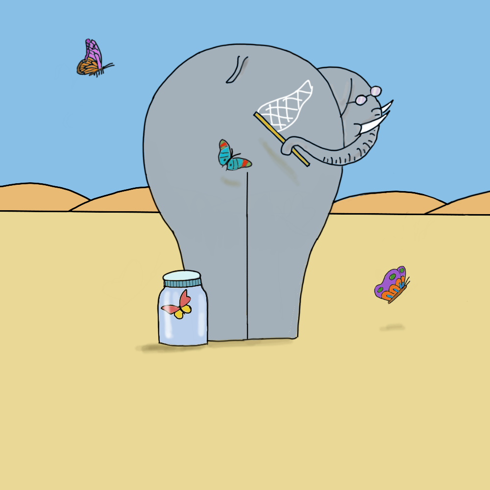 Elephant school #24 static token preview