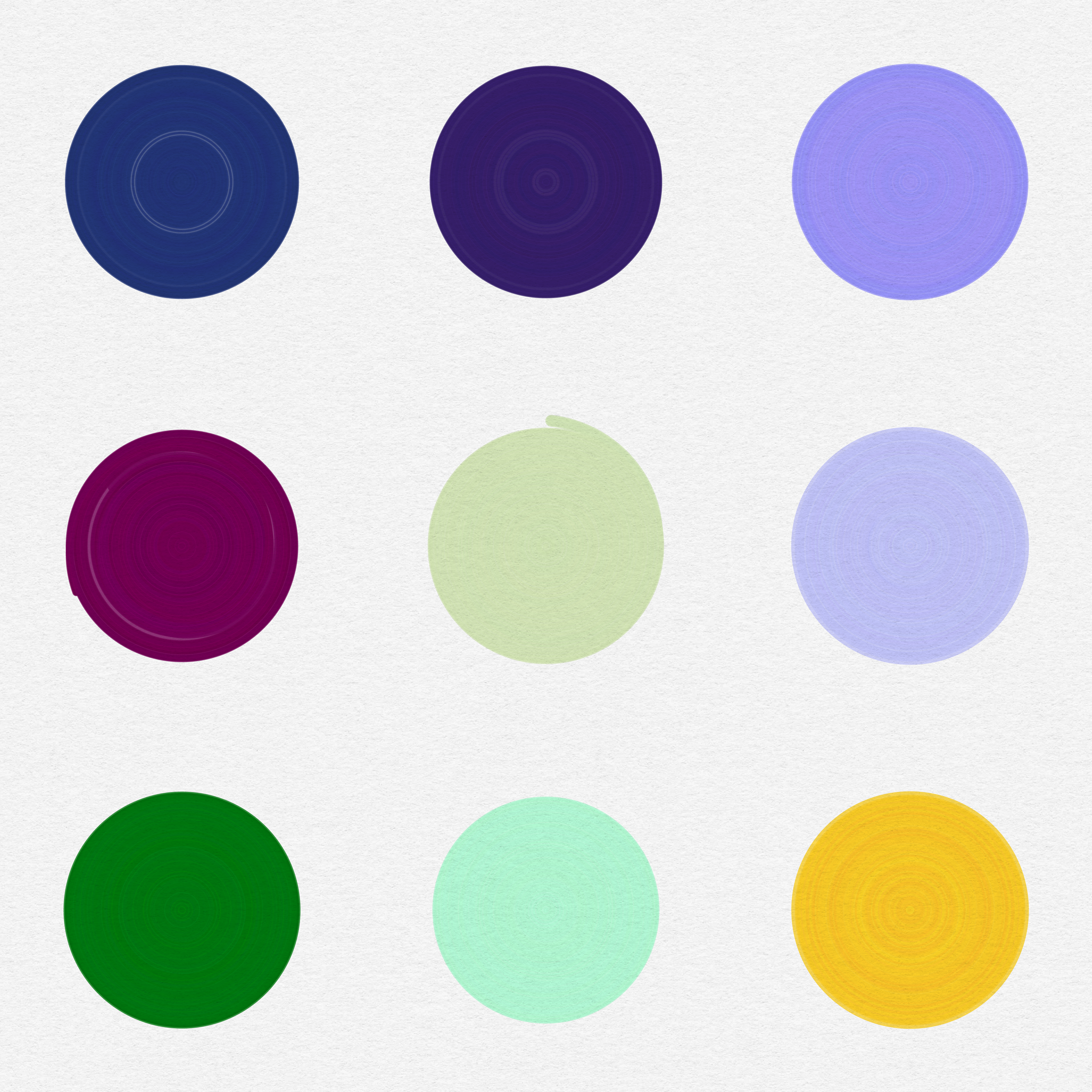 M'Fing Dots on a M'Fing Grid #19 static token preview