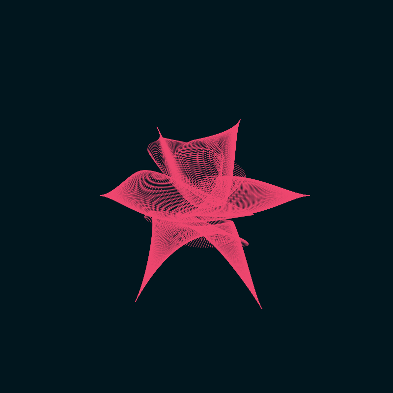 Bezier Stars #14 static token preview